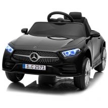 Voiture Enfants LT988 Mercedes CLS350 AMG avec LED, MP3 et Télécommande. Couleur: Noir