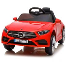 Voiture Enfants LT988 Mercedes CLS350 AMG avec LED, MP3 et Télécommande. Couleur: Rouge