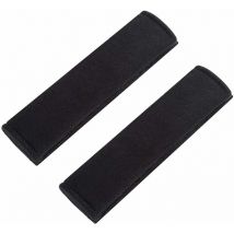 Versaillesfr - Voiture Protège Ceinture de Sécurité Coussin, Coussin Ceinture de Sécurité Amovible pour Adultes et Enfants Protéger Cou/Epaules (Noir