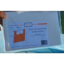 Volet adaptable de Skimmer - Pour rénovation piscine - Plastique - Unité Poolco