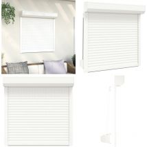 Volet roulant aluminium 100x100 cm blanc - volet roulant - volets roulants - Home & Living - Blanc