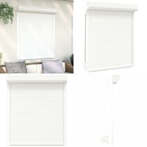 Volet roulant aluminium 110x130 cm blanc - volet roulant - volets roulants - Home & Living - Blanc