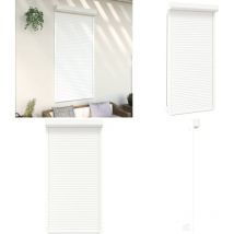 Volet roulant aluminium 110x220 cm blanc - volet roulant - volets roulants - Home & Living - Blanc