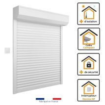 Volet Roulant H120 cm x L100 cm ALU Electrique Filaire