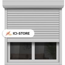Volet Roulant Radio Ici Store Aluminium H110xL100 Blanc 9016