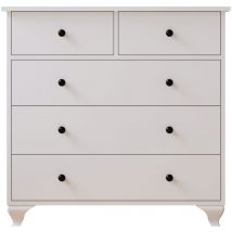 Ecu 3+2 White Chest Of Drawers