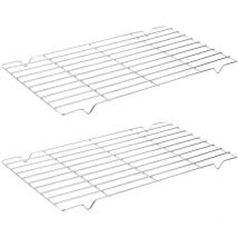 Volette à patisserie rectangulaire en fer (Lot de 2)
