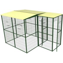 Volière De Jardin De 4m2 Avec Sas De Sécurité 1m2 Imor