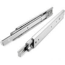 So-tech - Vollauszug belastbar bis 80 kg Länge 650 mm mit Softclose Teleskopauszug Schubladenauszug KV1 von junker