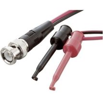 Cordon de mesure bnc 0.80 m noir, rouge - Voltcraft