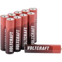 Voltcraft - Industrial LR03 Micro (AAA)-Batterie Alkali-Mangan 1350 mAh 1.5 v 10 St.