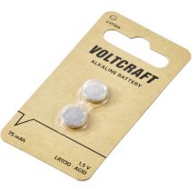 Voltcraft - Knopfzelle Lr 1130 1.5 V 2 St. 75 Mah Alkali-mangan