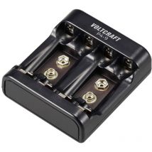 P4-9 Chargeur de piles rondes NiMH LR03 (aaa), LR6 (aa), 6LR61 (9 v) - Voltcraft
