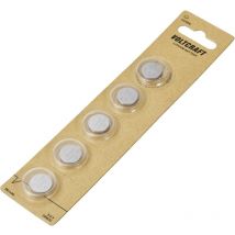Voltcraft - Pile bouton cr 1632 3 v 5 pc(s) 130 mAh lithium VC-11888235 Y448142