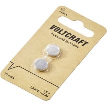 Voltcraft - Pile bouton lr 1130 1.5 v 2 pc(s) 75 mAh alcaline(s) C004802
