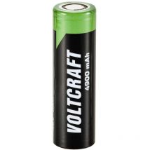 Voltcraft - Pile rechargeable spéciale 21700 à tête plate Li-Ion 3.6 v 4900 mAh