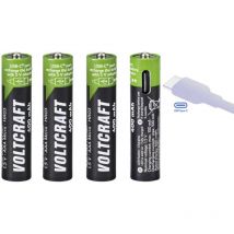 Voltcraft - VC-AAA400USB Batterie usb-c Li-Ion 400 mAh 1.5 v 4 pc(s)