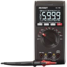 Voltcraft - VC191 Multimetro portatile digitale cat iii 600 v Display (Counts): 6000