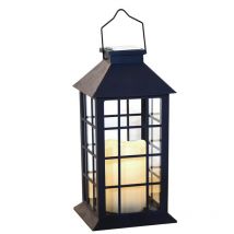Lampka solarowa lanter czarna - Volteno