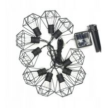 Lámpara Solar Colgante Hang / Guirnalda, iluminación sostenible y decorativa, ideal para jardines y terrazas - Volteno