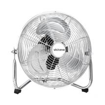 Volteno - wentylator-cyrkulator podłogowy chrom 100w / 45cm