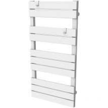 Voltman - Chauffage sèche-serviette 500W - inertie sèche - Blanc