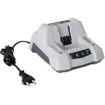 Cargador ultra rápido para baterías de 20V, Cargador ultrarrápido 1h, 20V, Gris, 17x19.5x10.5 cm