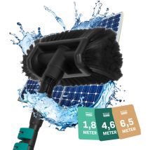 Brosse à laver télescopique - 4,60 m - Avec brosse - Vonroc