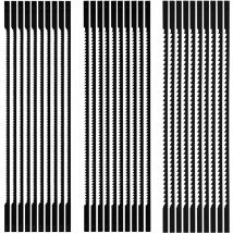 Lames de scie à chantourner- 30 pcs. - pour la scie à chantourner SS501AC universelle - Vonroc