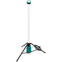 Lampe de travail pro 360° - led - 76W - projecteur - avec trépied - très puissant : 11.500 lumen - hauteur : 151 cm - 5 m de câble - Vonroc