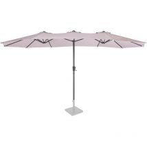 Parasol Iseo 460x270cm - Parasol Premium Beige - Vonroc