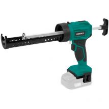 Vonroc - Pistolet à calfeutrer sans fil 20V - force d'extrusion 1.18kN/120kg - système anti-goutte - contrôle de vitesse variable - convient à toutes