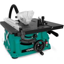 Scie à table - compacte et portable - 1500W - 5000rpm - Ø210mm - Incl. 40T lame de scie - Vonroc