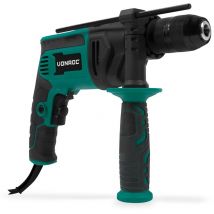 VONROC Taladro de impacto 850W - taladro percutor - Incl. tope de profundidad y empuñadura lateral