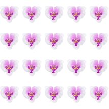 Vorcool Lot de 20 têtes de fleurs artificielles en soie de 9 cm pour décoration de mariage à domicile