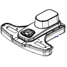 Vordere Abdeckung für Rasenmäherroboter ambrogio 4.0 basic
