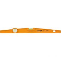 Vorel 16280 - Nivel de burbuja de aluminio, 500 mm, con 2 niveles, ideal para mediciones precisas en proyectos de construcción y carpintería.