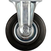 Bockrad Mit Schwarzem Gummi 160mm 87305 Vorel