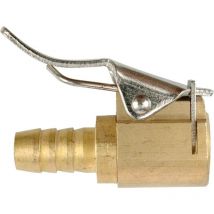 Accesorio para compresores Vorel 81653, conexión de manguera de 8 mm, uso en sistemas de inflado, latón resistente, hasta 15 bar, ligero y duradero