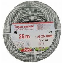Spido 25m Pvc-schlauch Transparent 25mm