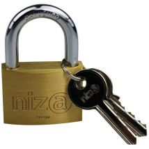 Ms Beschläge - Vorhängeschloss Schrankschloss Kellerschloss Bügelschloss Kofferschloss 50 mm