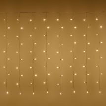 Vorhang 320xH100cm lp-h 200 warmweiss led