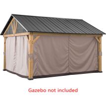 Sunjoy - Vorhang Für Zedernholz Gazebo - 404cm X 465cm