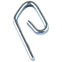 Vorhanghaken aus Metall – 100 Stück – 30 mm