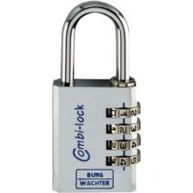 Burg-wächter Vorhangschloss Combi Lock 90 cr, 40 mm sb