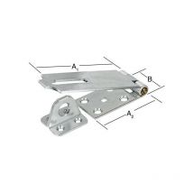 Sicurezza Moraillon 105x35mm Galv.