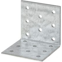 Vormann - Lochplattenwinkel 80 x 80 x 60 mm Winkel Bauwinkel Winkelverbinder Holzverbinder