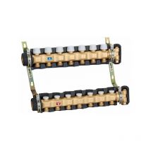 Vormontierte Verteiler für Klimaanlagen 6 Auslässe Caleffi 6637F5 is 1 1/4' - 6