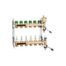 Vormontierter Verteileranschluss 1', 12 Abgänge 3/4' m Caleffi 6656N1 12