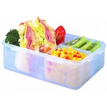 Vorratsdose rechteckig, 1,0 l mit 3 Innenboxen 205 x 134 x 69 mm